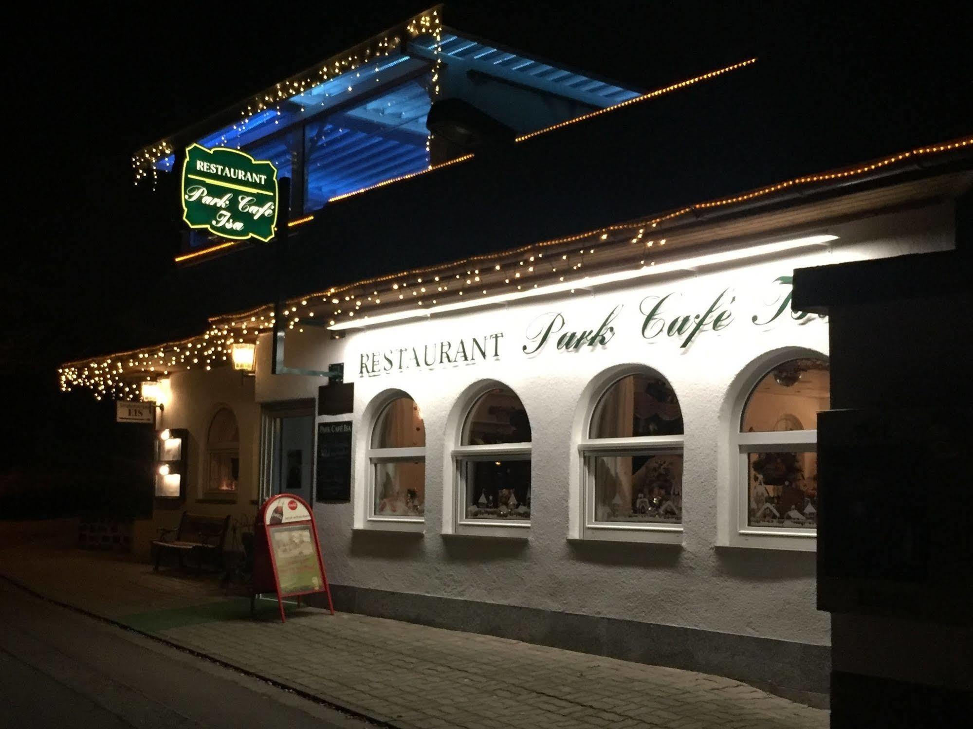 Hotel & Restaurant Park Cafe Isa Erfurt Dış mekan fotoğraf